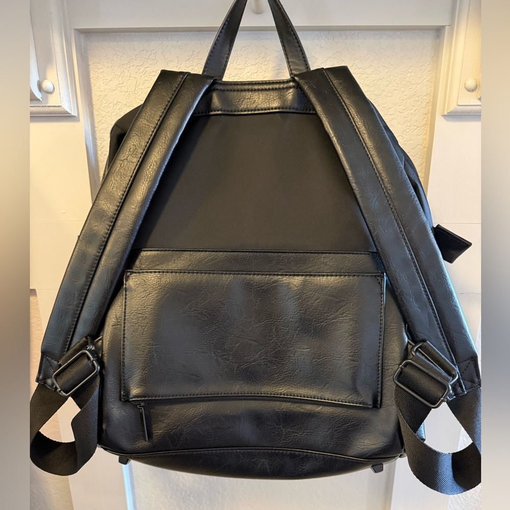Beis The Backpack Bag in Black - Picture 3 of 11